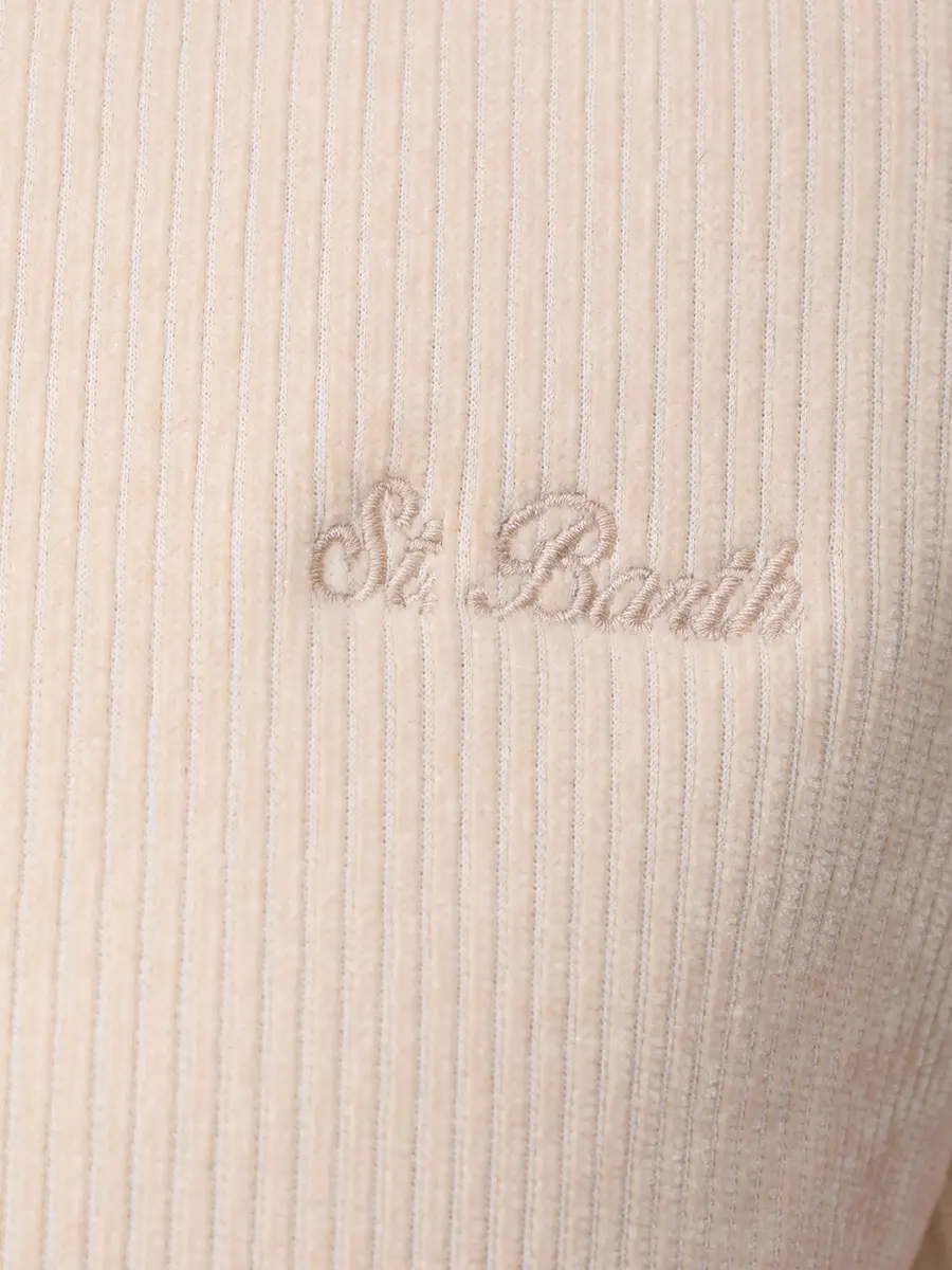 Бомбер вельветовый на меху