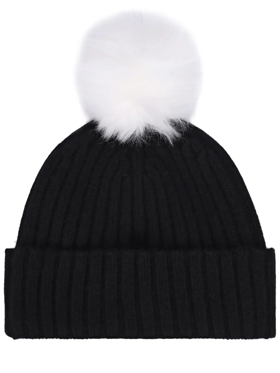 Шапка из шерсти и вискозы