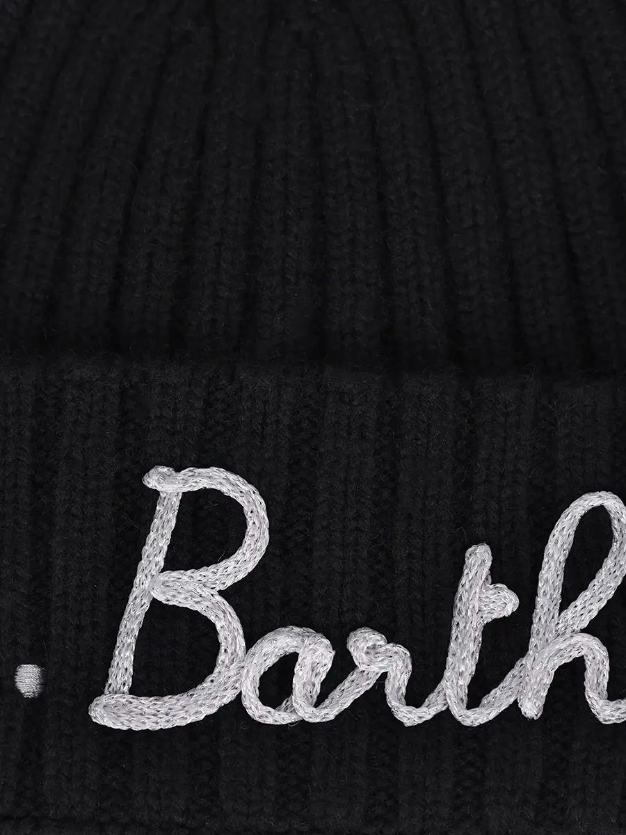 Шапка из шерсти и вискозы