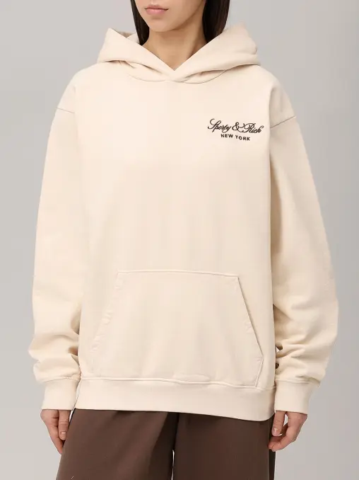 Худи хлопковое SPORTY & RICH