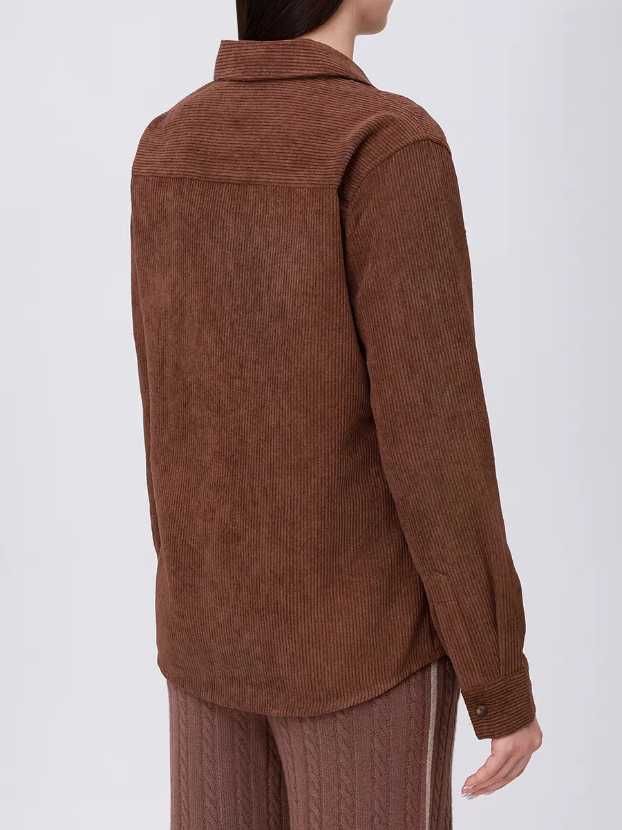 Рубашка вельветовая