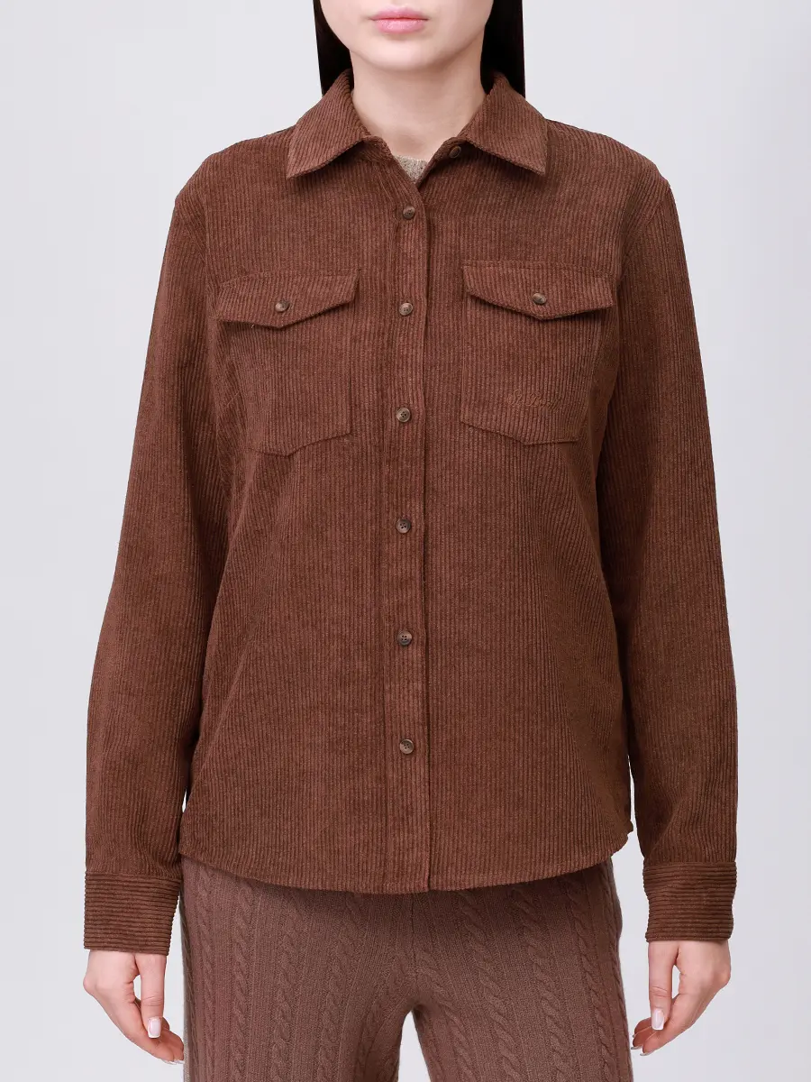 Рубашка вельветовая