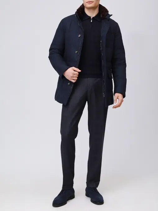 Брюки Contemporary Fit шерстяные BERWICH