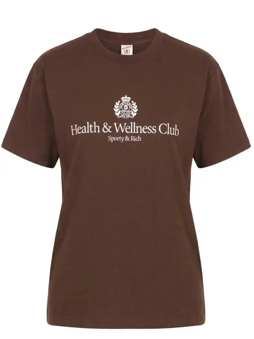 Футболка хлопковая SPORTY & RICH