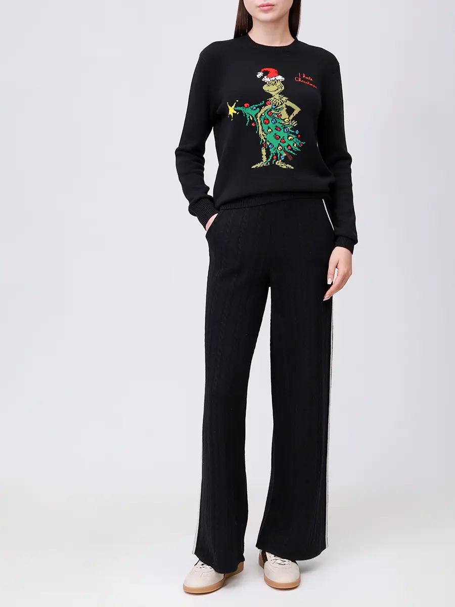 Джемпер из шерсти и вискозы