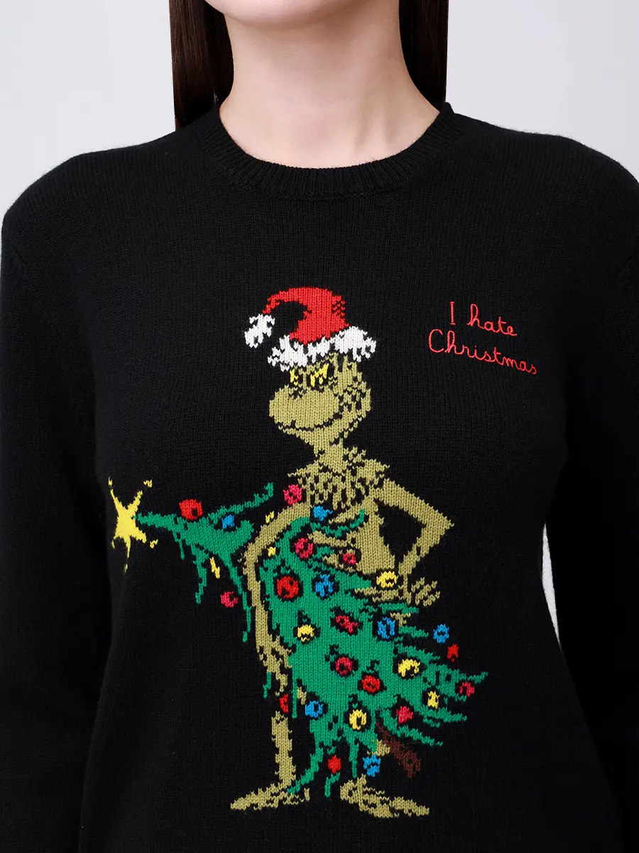 Джемпер из шерсти и вискозы