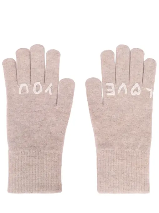 Перчатки с вышивкой MC2 SAINT BARTH