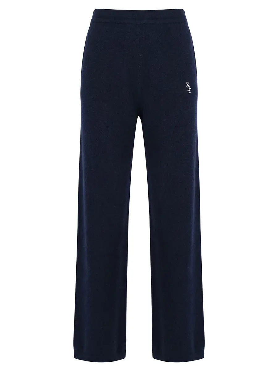 Брюки из кашемира и шерсти