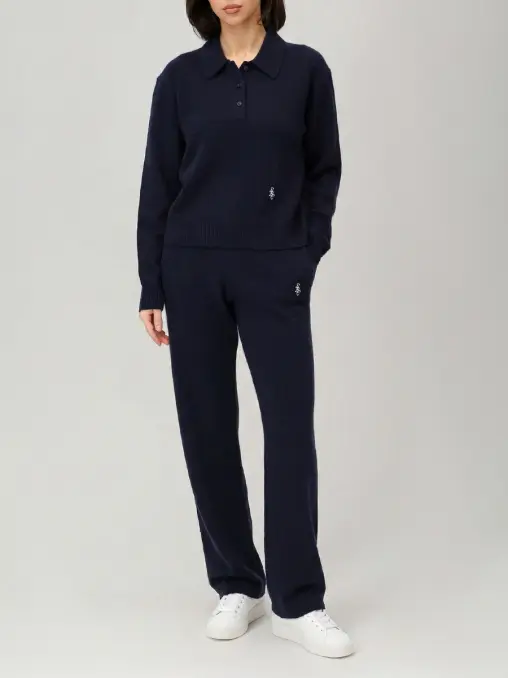 Брюки из кашемира и шерсти SPORTY & RICH