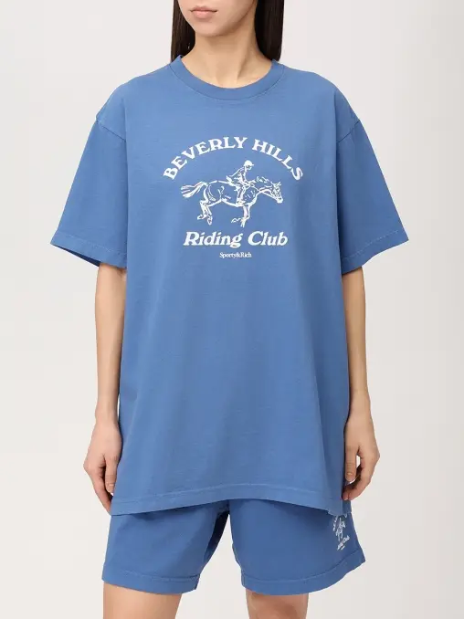 Футболка хлопковая SPORTY & RICH