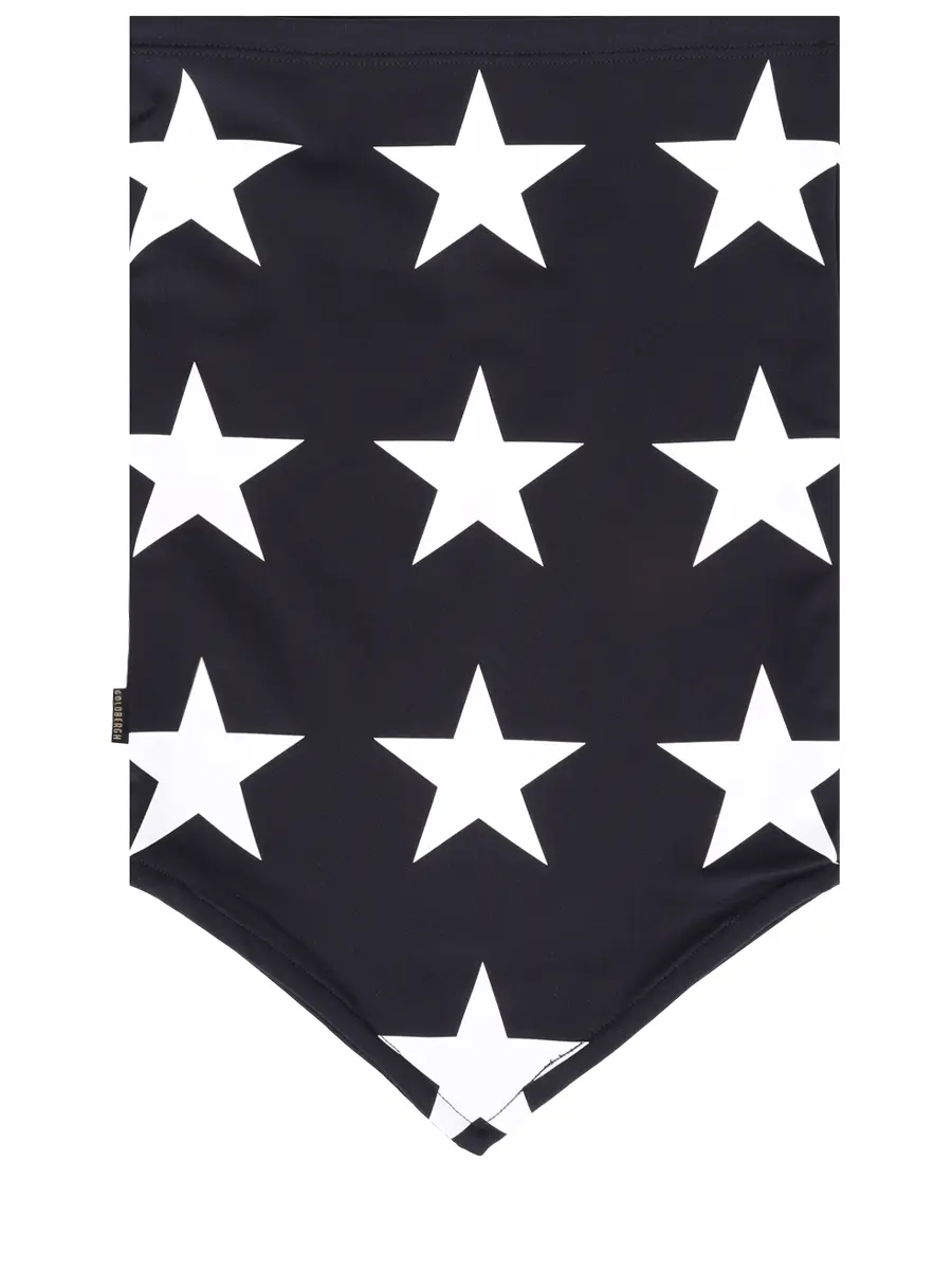 Шарф-хомут с принтом