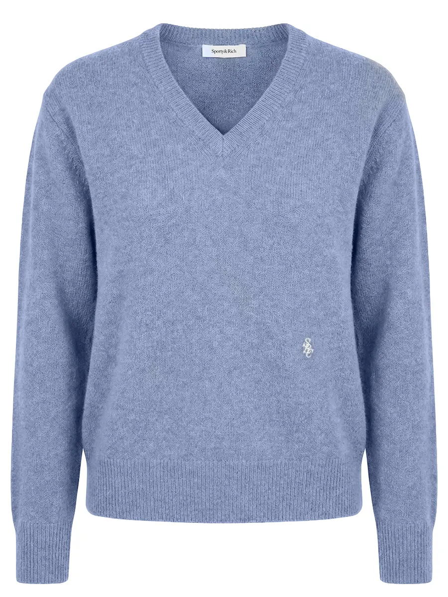 Пуловер из кашемира и шерсти