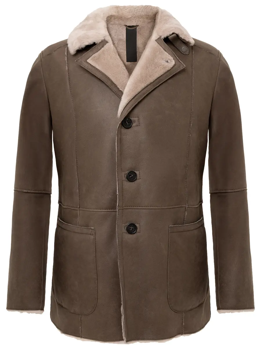 Дубленка из кожи ягненка