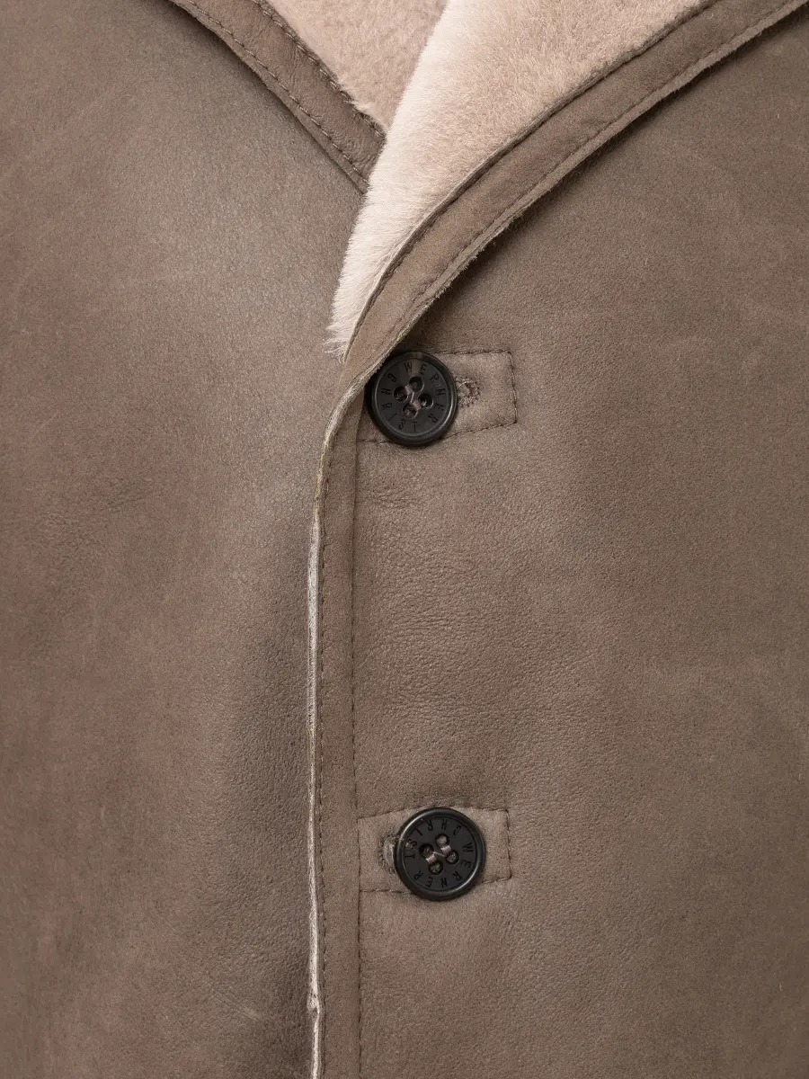 Дубленка из кожи ягненка