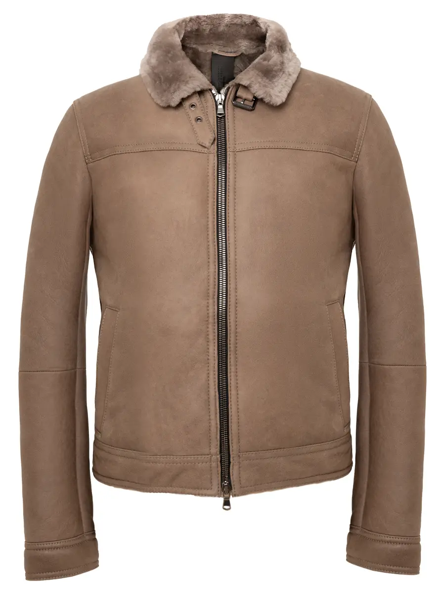 Дубленка из кожи ягненка