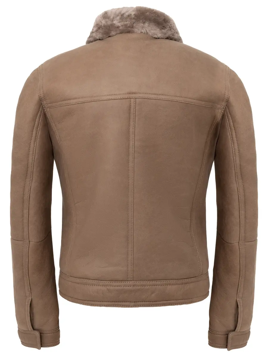 Дубленка из кожи ягненка