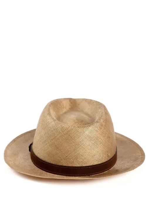 Шляпа солменная BORSALINO