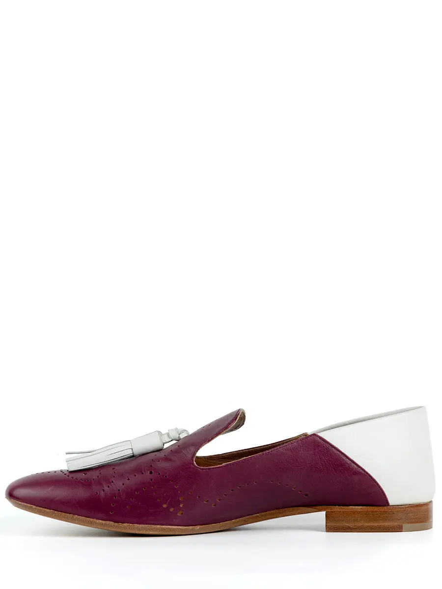 Лоферы кожаные