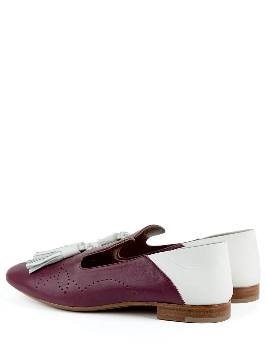 Лоферы кожаные