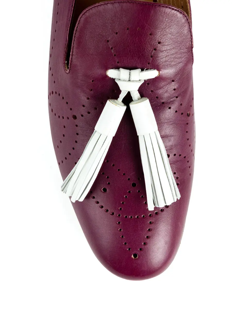 Лоферы кожаные