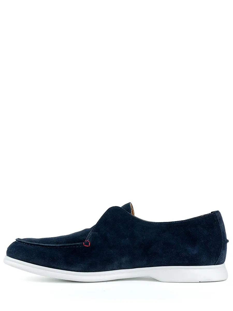 Лоферы замшевые