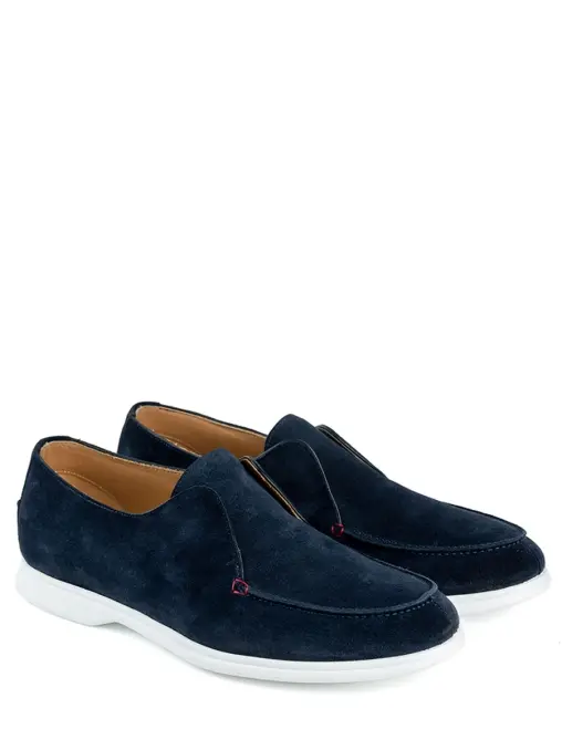 Лоферы замшевые KITON