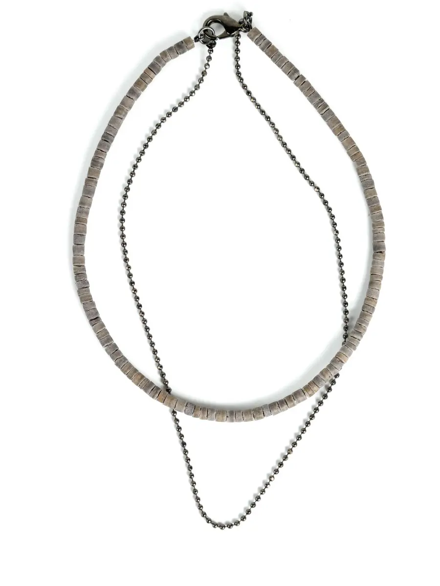 Колье из камней