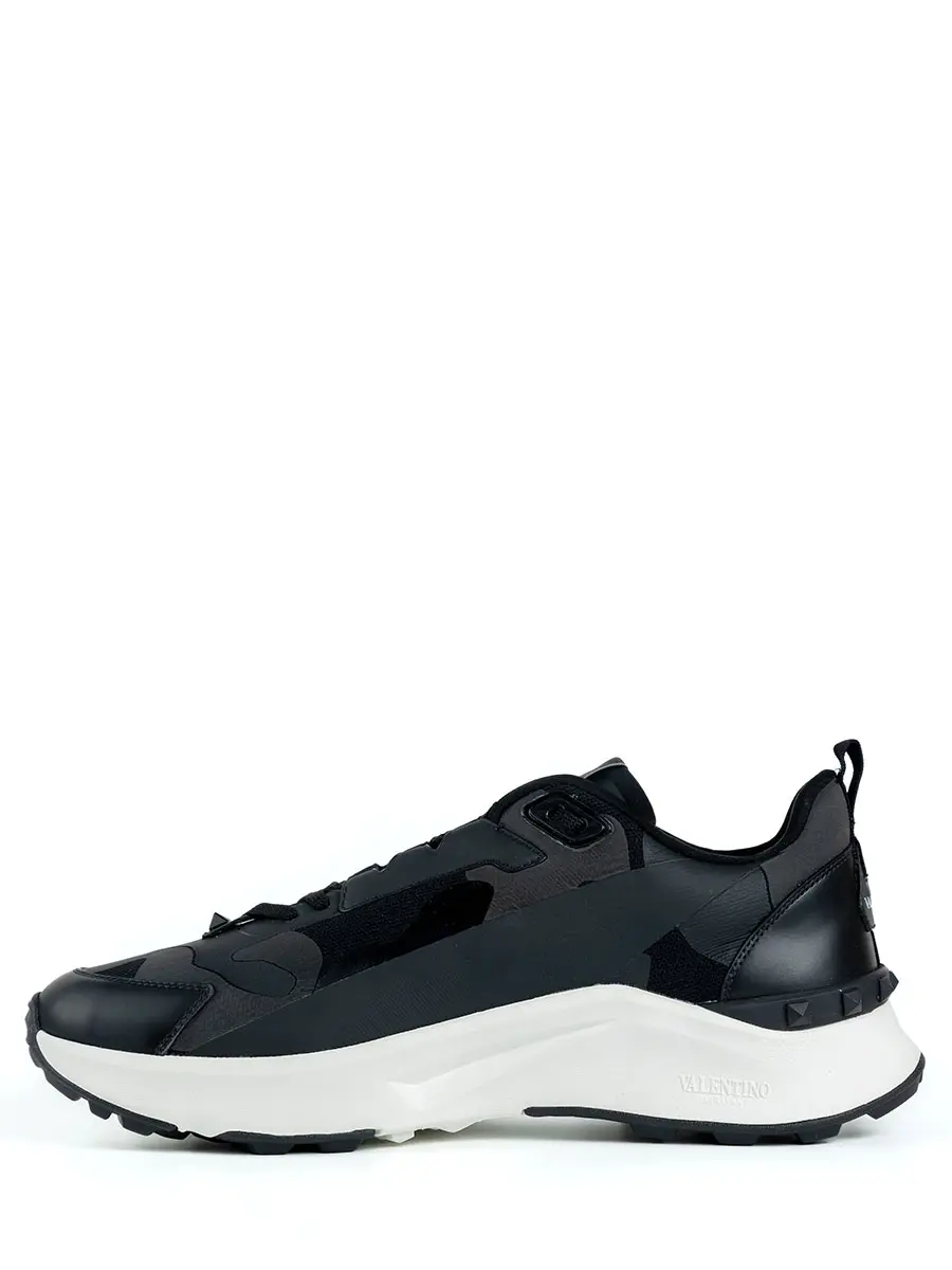 Кроссовки кожаные