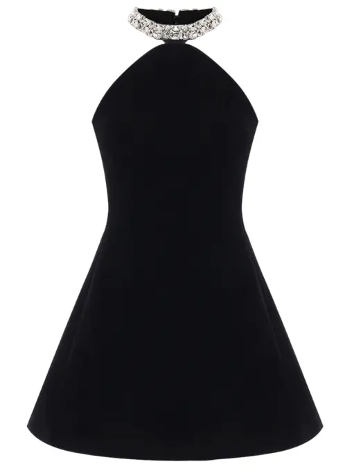 Платье бархатное DAVID KOMA