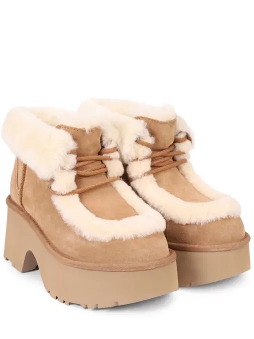 Ботинки замшевые на меху UGG