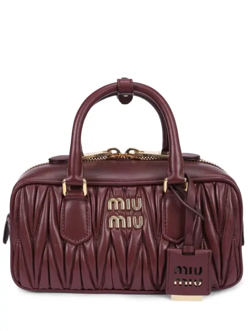 Сумка кожаная Arcadie MIU MIU