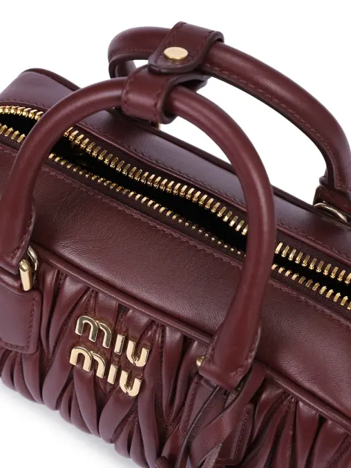 Сумка кожаная Arcadie MIU MIU