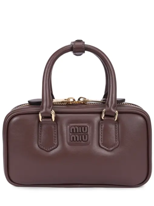 Сумка кожаная Arcadie MIU MIU