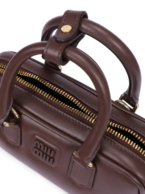 Сумка кожаная Arcadie MIU MIU
