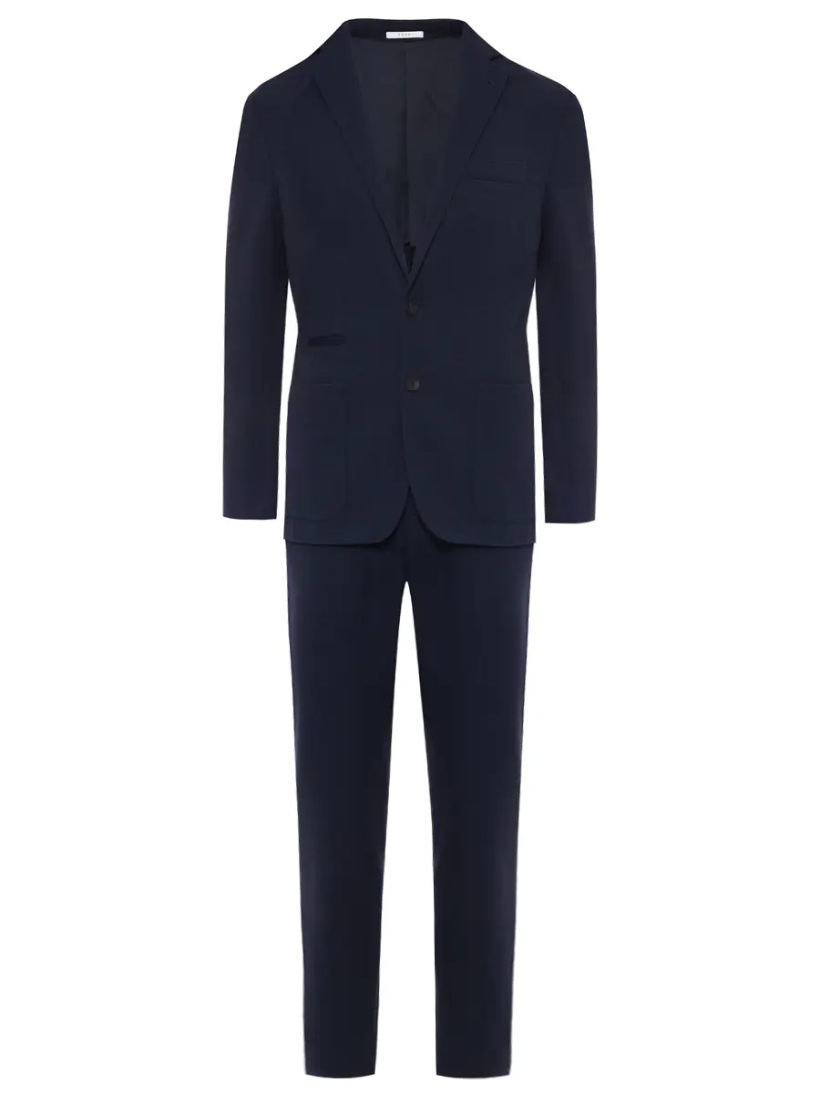 Костюм из шерсти и хлопка