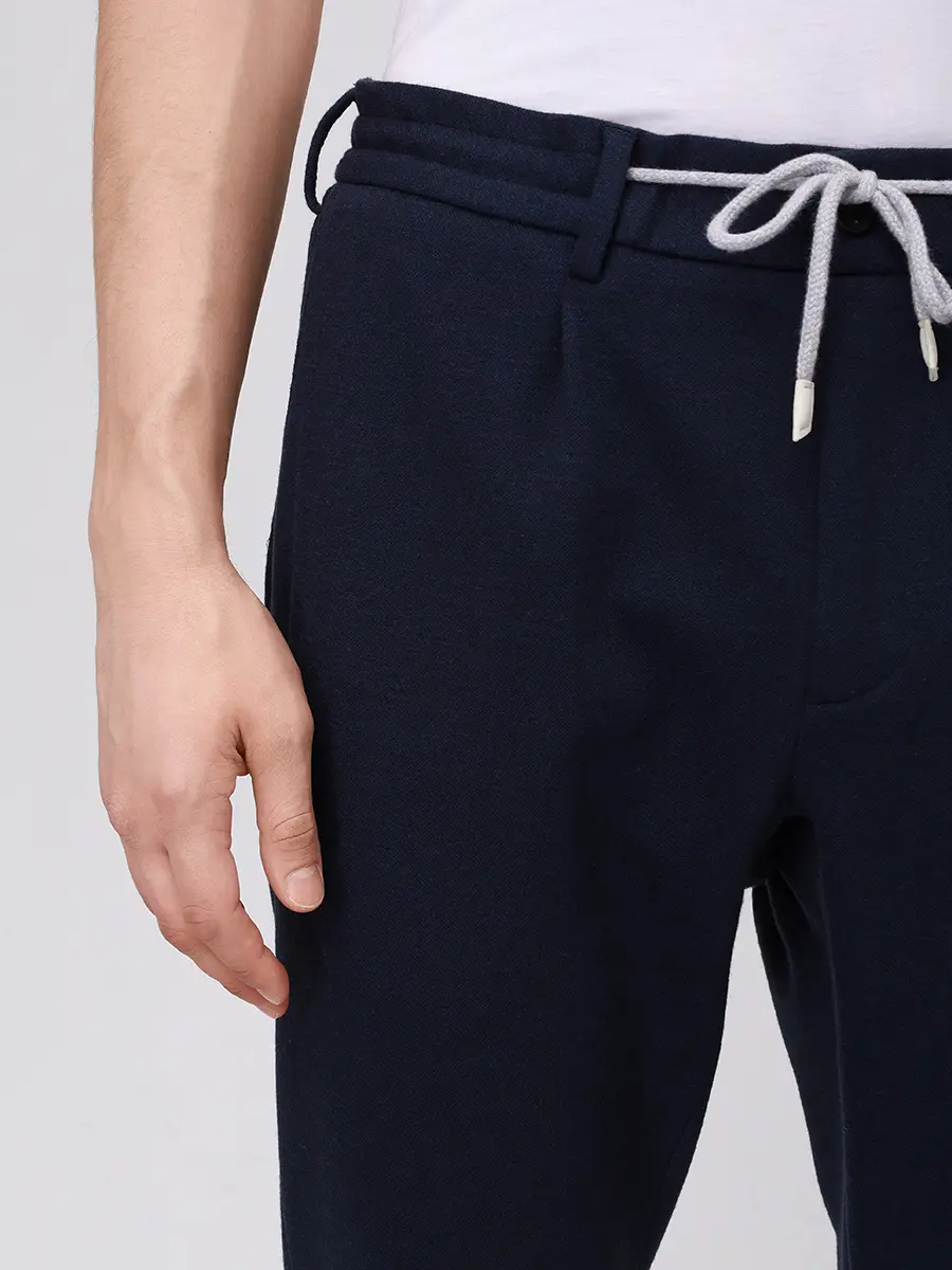 Костюм из шерсти и хлопка