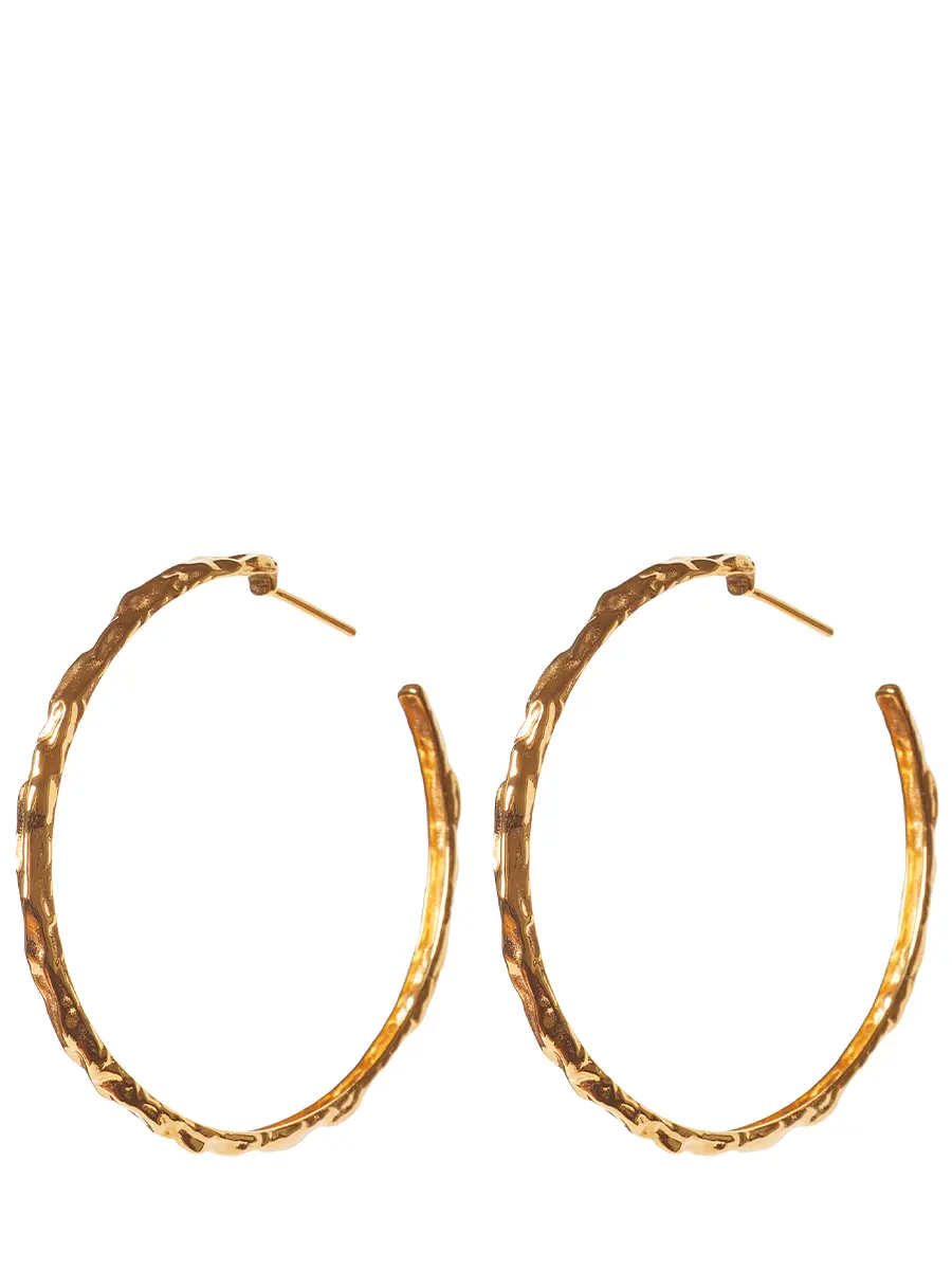 Cерьги-полукольца Sola gold