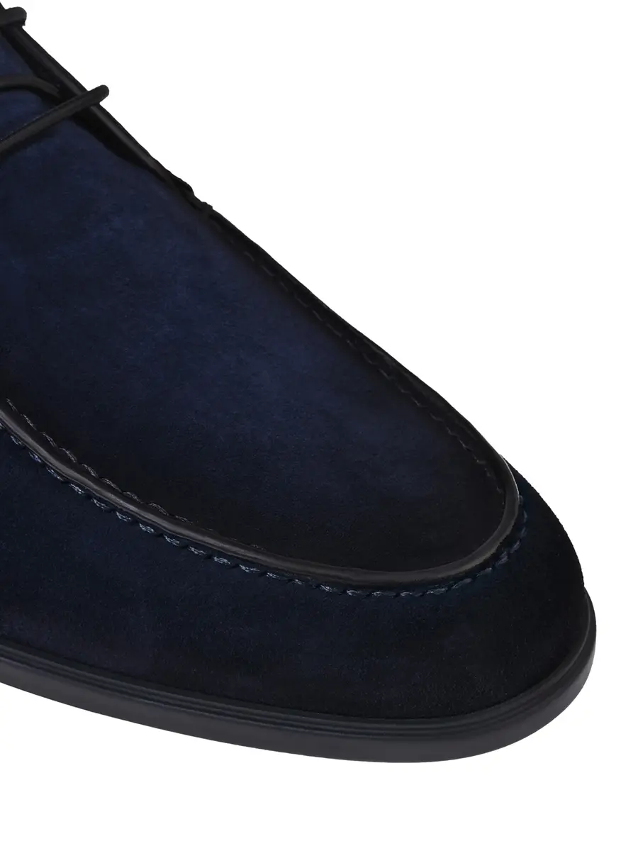 Полуботинки замшевые