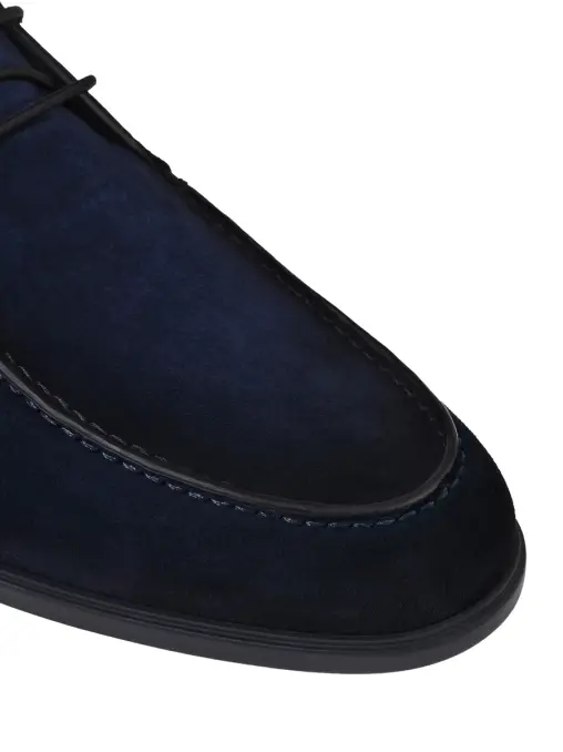 Полуботинки замшевые SANTONI