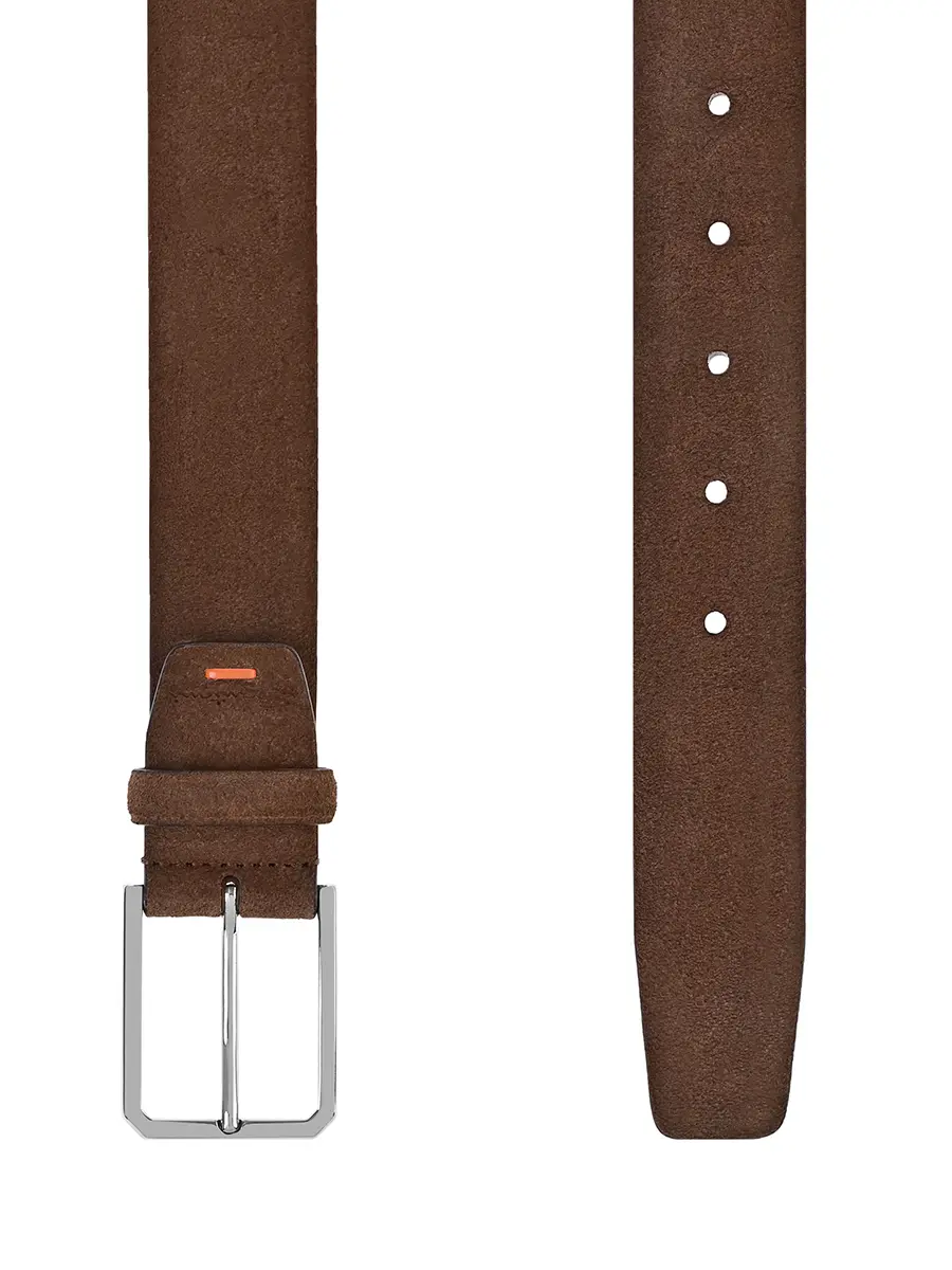 Ремень замшевый