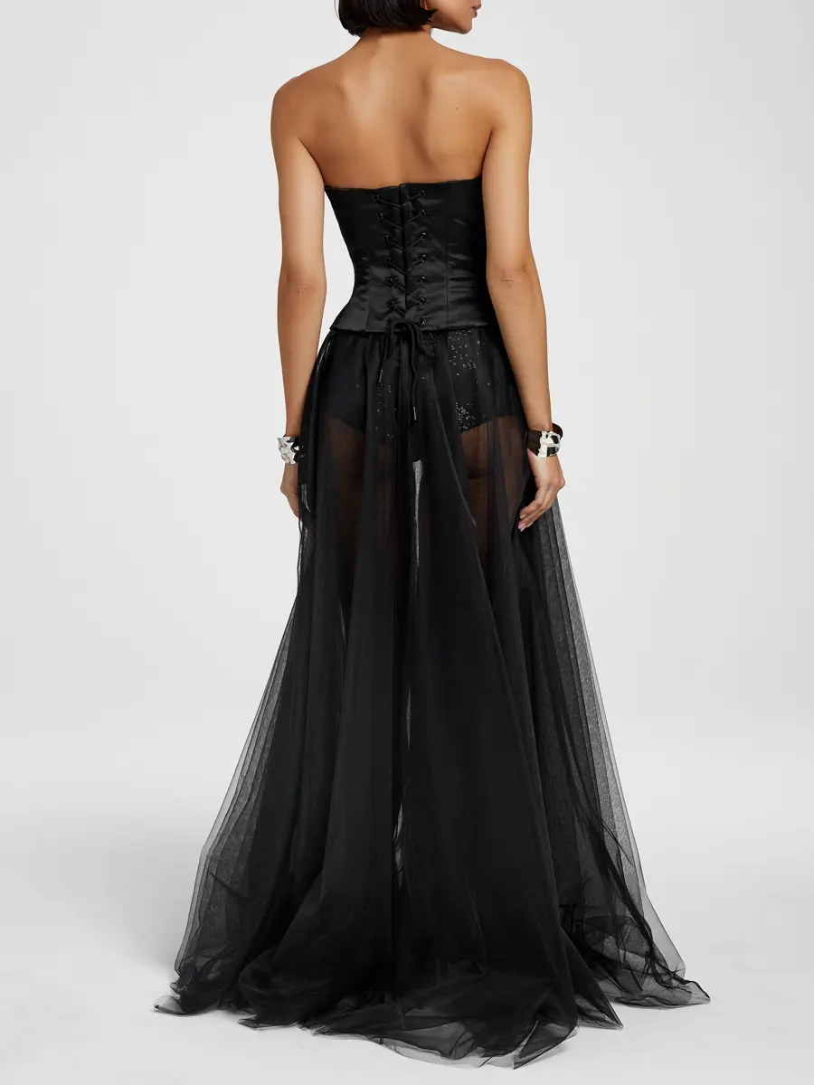 Корсет однотонный "Муна"