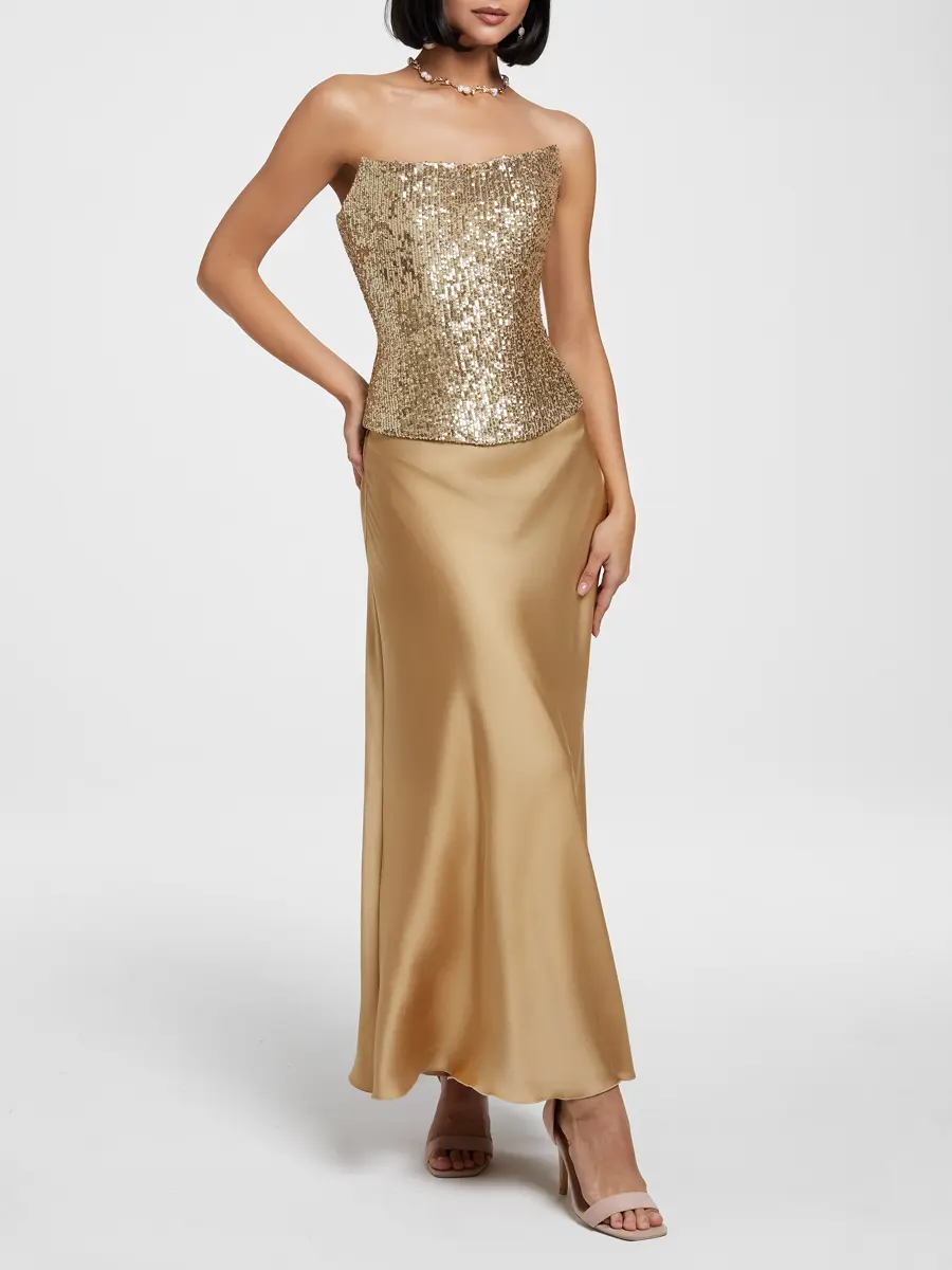 Юбка однотонная "Маро"