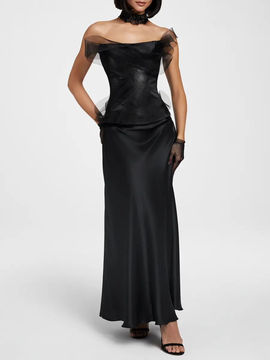 Юбка однотонная "Маро"