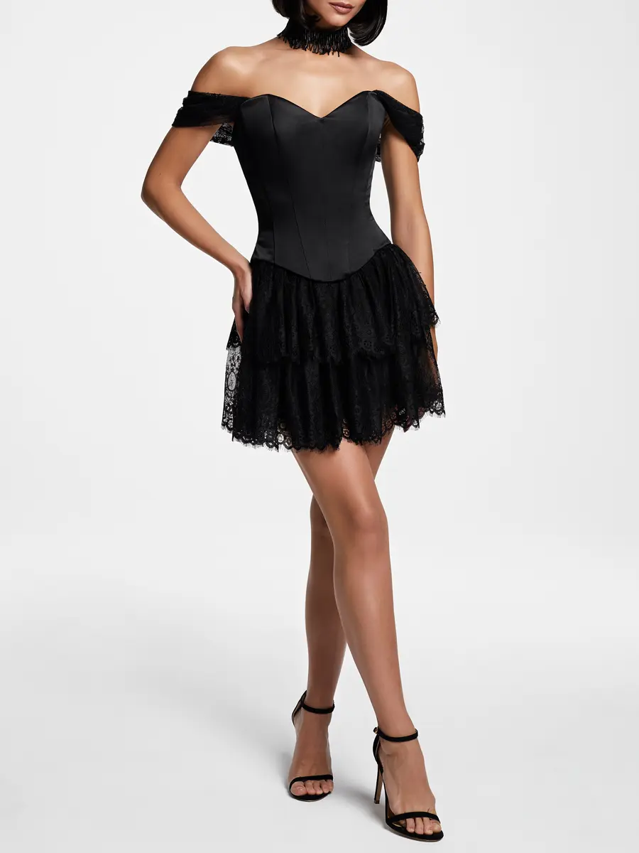 Юбка из кружева "Ила"