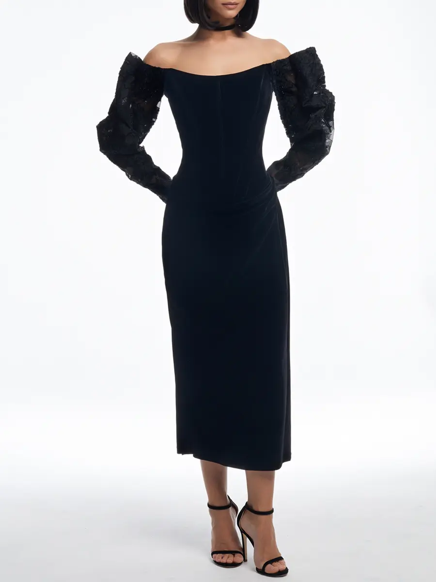 Платье вечернее  "Омодео"