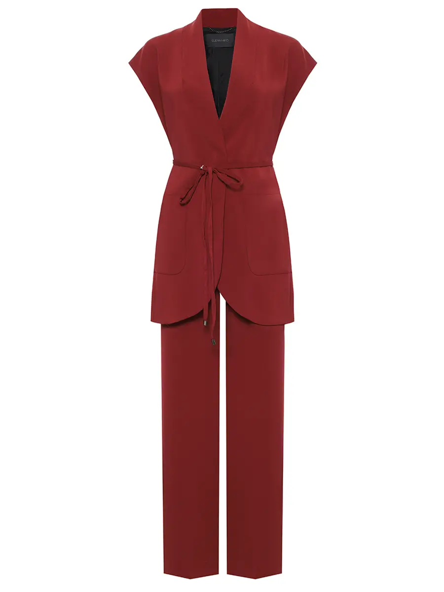 Костюм однотонный