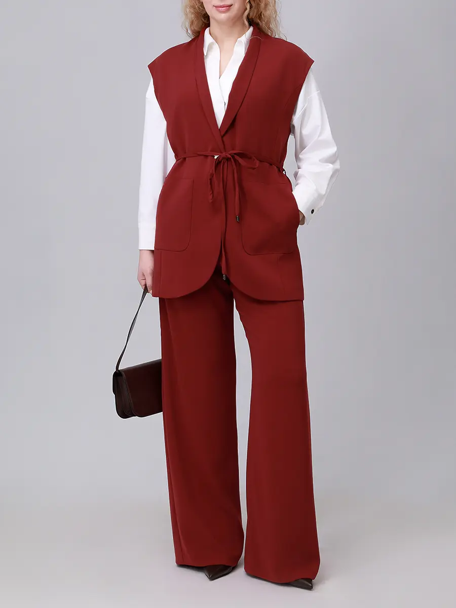 Костюм однотонный