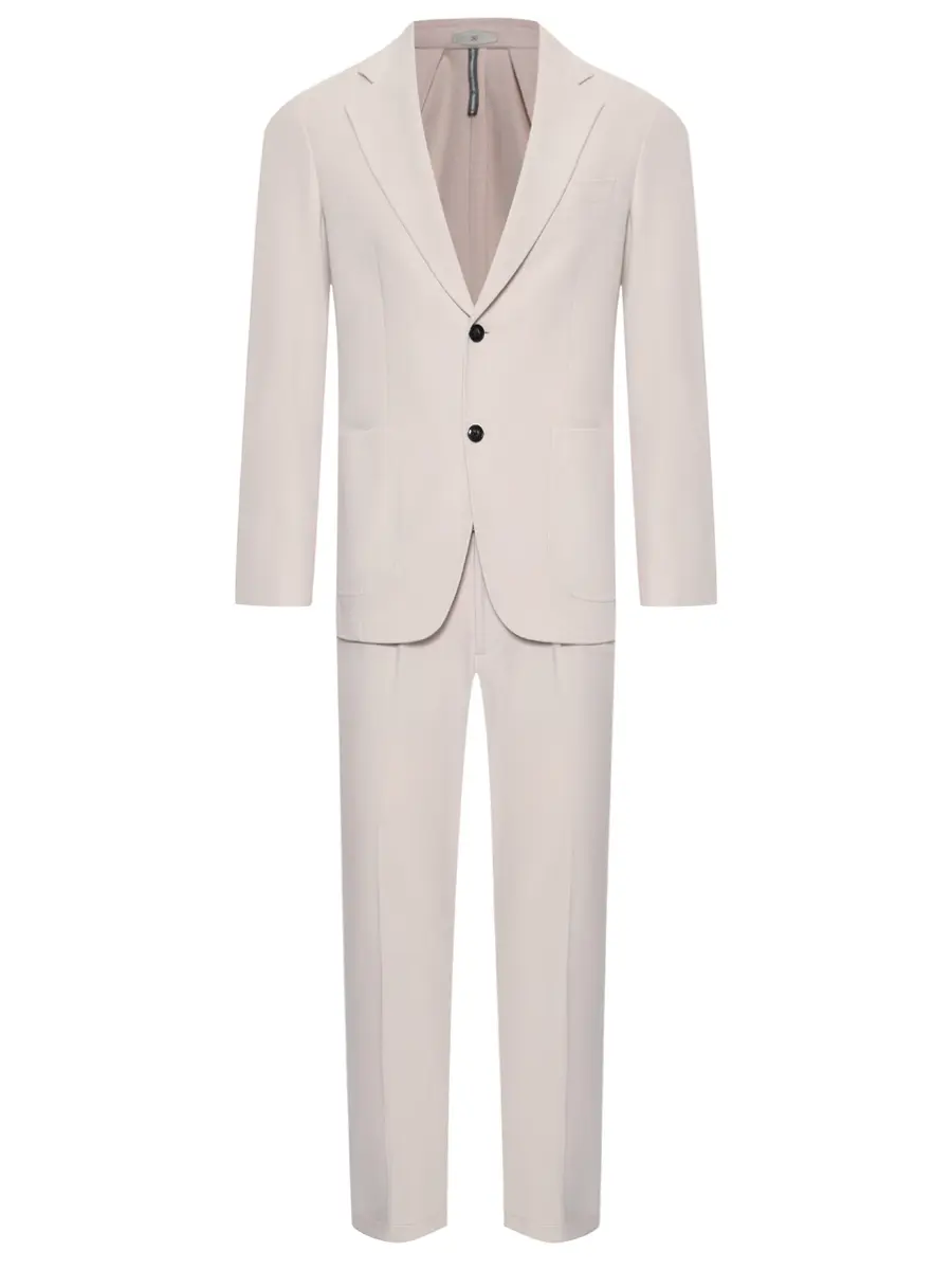 Костюм однотонный