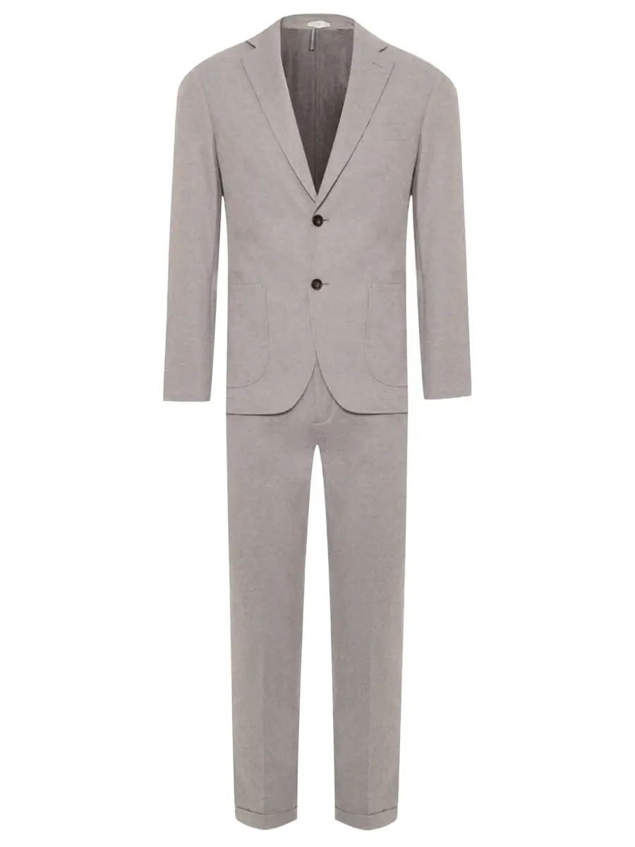 Костюм однотонный