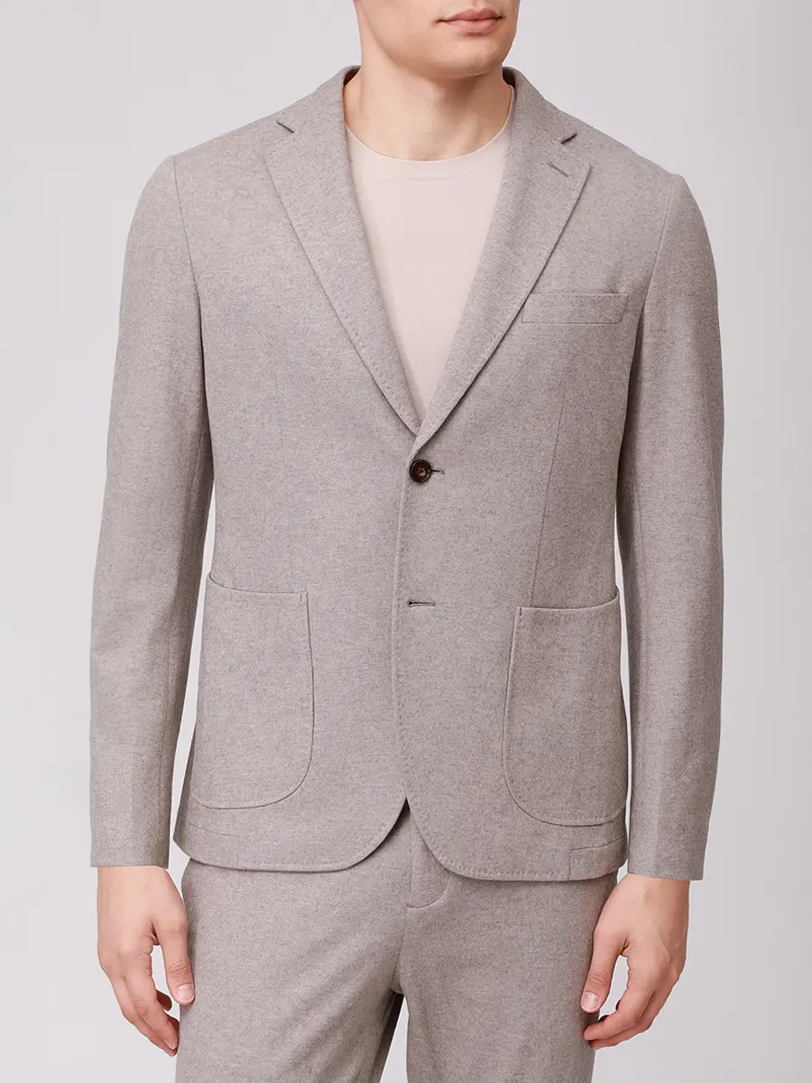 Костюм однотонный